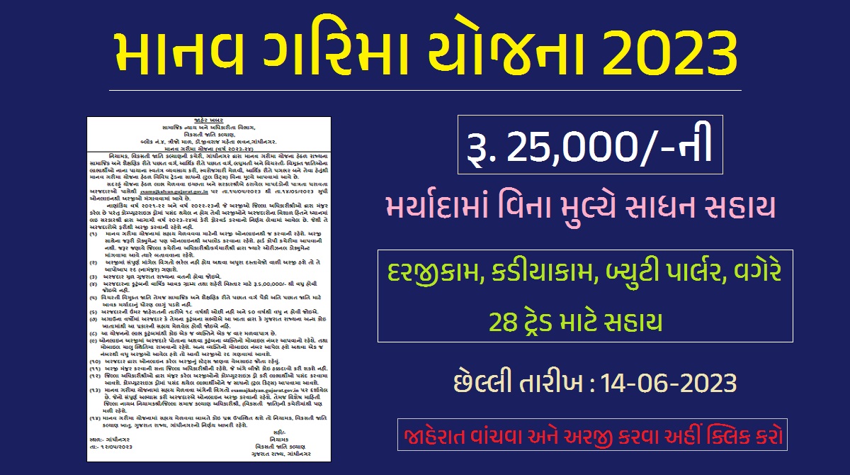 Manav Garima Yojana 2023