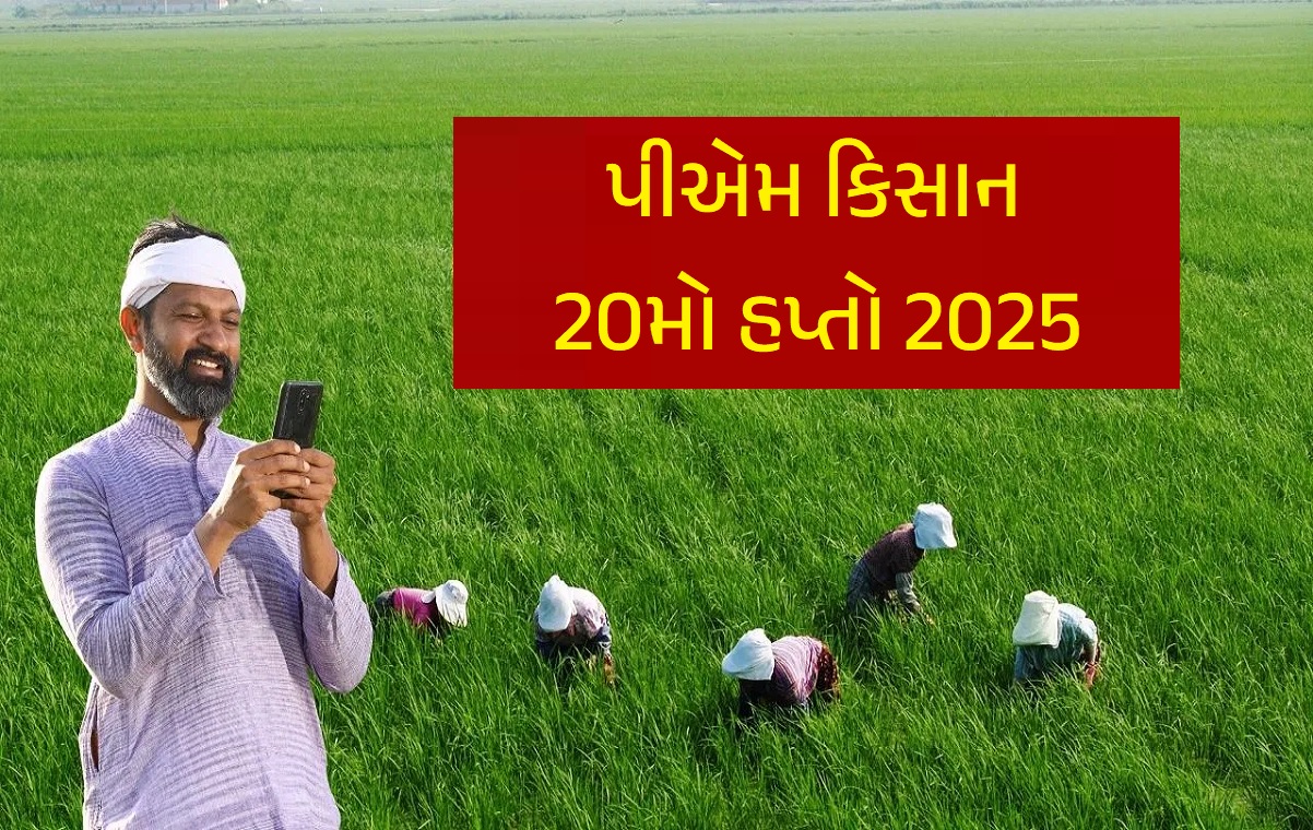 પીએમ કિસાન 20મો હપ્તો 2025